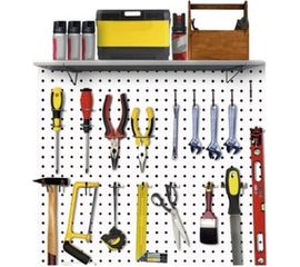 Набор: перфопанель, полка, подвесы ESSE PB-K01 