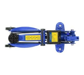 Гидравлический подкатной домкрат 2Т 340 мм кейс с резиновой проставкой порога Goodyear GY-PD-02K GY000904 