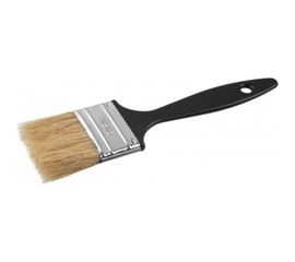 Плоская кисть пластиковая ручка, светлая щетина, 50мм СИБИН 01008-050 