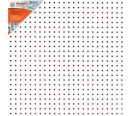 Перфопанель 595х595х5мм, белая ESSE ST005P 