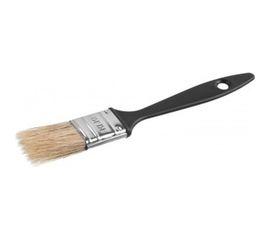 Плоская кисть пластиковая ручка, светлая щетина, 25мм СИБИН 01008-025 