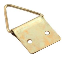 Петля для картины ELEMENT 18x28мм латунированная 7 шт 248910 