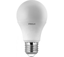 Светодиодная лампа ЛОН Ergolux LED-A60-10W-E27-3K 10Вт E27 3000K 172-265В 12148 
