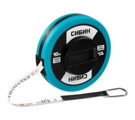 Мерная лента, фибергласовая, 10м СИБИН 34154-10 