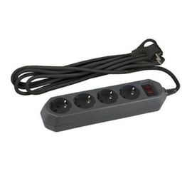 Сетевой фильтр ЭРА USF-M-4es-1.5m-B черный Б0019740 