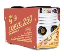 Сварочный аппарат с комплектом проводов Торус 250 