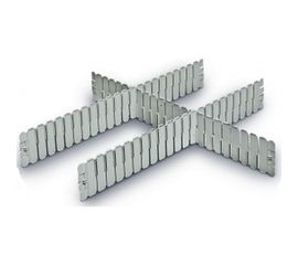 Разделитель 600 на 85 серый Пластик Система DPS 4591 