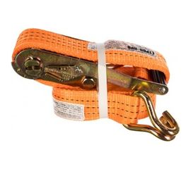 Стяжной ремень с крюками (50мм, 5т, 6м) СТРОП-ПРО SP03008 