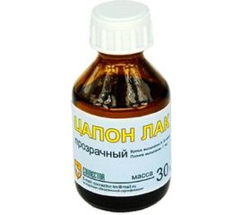 Цапон лак (прозрачный) 30 г Connector TSAP-NO-30 