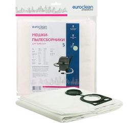 Мешок-пылесборник синтетический (5 шт) для промышленных пылесосов до 36 литров EURO Clean EUR-308/5 