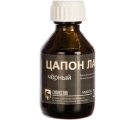 Цапон лак (чёрный) 30 г Connector TSAP-BK-30 