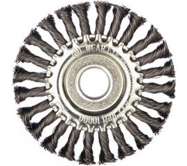 Щетка круглая витая (125х22.2 мм)&nbsp;EDGE by PATRIOT 813010011 