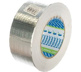 Алюминиевая лента FOLSEN 50мм x 40м, армированная, 70 мкм 074505 