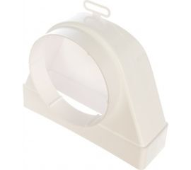 Соединитель угловой плоского воздуховода с круглым 60х204/D125 ERA 620СК12,5КП 