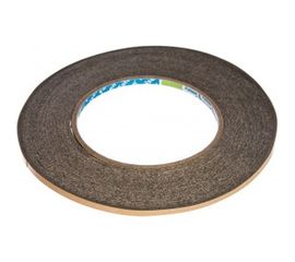 Бумажная двусторонняя лента FOLSEN 4 мм x 50м, Tissue чёрная 0333850404 