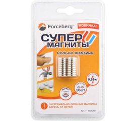 Неодимовый магнит - кольцо 10x5x2мм Forceberg 9-1252068-020 