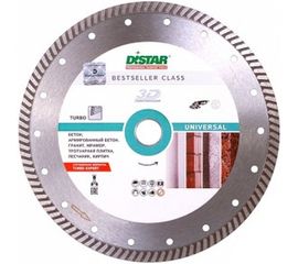 Диск алмазный турбо по армированному бетону Universal BESTSELLER (125х22.2 мм) для УШМ DiStar 10215129010 