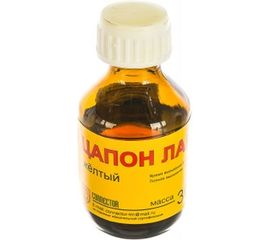 Цапон лак (жёлтый) 30 г Connector TSAP-YL-30 