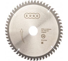 Диск пильный по ламинату (190х30/20/16 мм; Z 56) EDGE by PATRIOT 810010016 
