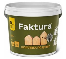 Шпатлевка акриловая по дереву 0.8 кг сосна FAKTURA О02559 