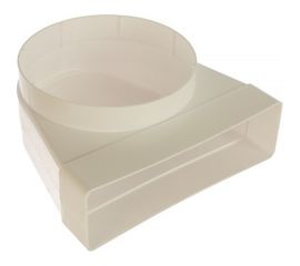 Соединитель угловой плоского воздуховода с круглым 60х204/D160 ERA 620СК16КП 