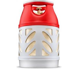 Баллон пропановый полимерно-композитный взрывобезопасный LPG 24.5 л вентиль с российским разъемом Hexagon Ragasco 24100054 