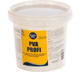 Профессиональный клей для дерева, бумаги и картона на основе ПВА KIILTO PVA Profi 1кг T6559.001 