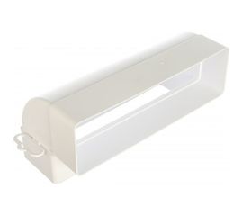 Колено вертикальное пластик 90, 60х204 мм ERA 620КВП 