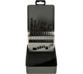 Набор сверл по металлу HSS DIN 338, 1,0-10,0 мм, 19 шт. KEIL 300500110 