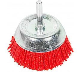 Щетка-крацовка чашечная (75 мм, полимерная проволока) GROSSMEISTER 021078001 