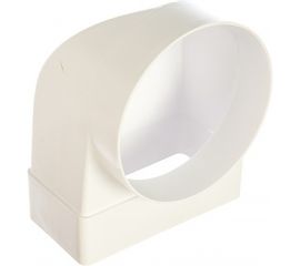 Соединитель угловой плоского воздуховода с круглым 55х110/D100 ERA 511СК10КП 