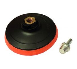 Насадка для дрели и УШМ под липучку, 125 мм Hardax 32-4-125 