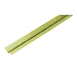 Рояльная петля HETTICH 600 х 32 мм латунь 953058 