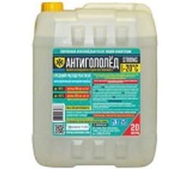 Жидкий антигололедный реагент Goodhim Strong готовый раствор, 20л 82336 