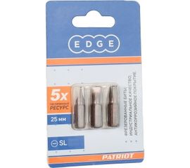 Бита (3 шт; SL3.5 мм; 25 мм) EDGE by PATRIOT 818010002 