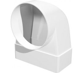 Соединитель угловой плоского воздуховода с круглым 60х204/D100 ERA 620СК10КП 