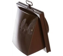 Выход стенной с обратным клапаном (150х150 мм, фланец 100 мм, коричневый) ERA 1515К10ФВ 87-326 