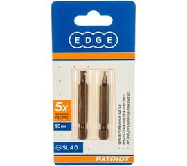 Бита (2 шт; SL4 мм; 50 мм) EDGE by PATRIOT 818010023 