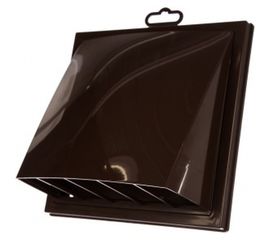 Выход стенной вытяжной с обратным клапаном (190х190 мм, с фланцем 150/160 мм) ERA ASA, кор 1919К1516ФВ 90-02055 