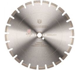Диск алмазный сегментный по асфальту (400x25.4 мм) Kronger A200400 