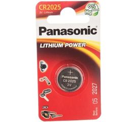 Дисковая литиевая батарейка CR2025 3В бл/1 Panasonic 5019068085121 