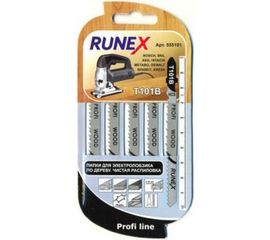 Пилки 100x75 мм, чистый распил, Т101В, 5 шт. Runex 555101 