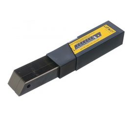 Лезвие BLACK MAX сегментированное (8 сегментов; 18х100х0,5мм; 50шт.) OLFA OL-LBB-50B 