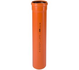 Труба ПВХ наружной канализации Ostendorf 110х500 мм 220000 