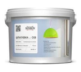 Акриловая шпатлевка с армирующим волокном для OSB SENBION 7 кг S-Шп-15222/7 