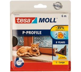 Резиновый уплотнитель TESA Премиум Р-профиль коричневый 05390-00103-00 