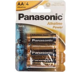 Щелочная батарейка LR6 AA Alkaline 1.5В бл/4 Panasonic 5410853055815 