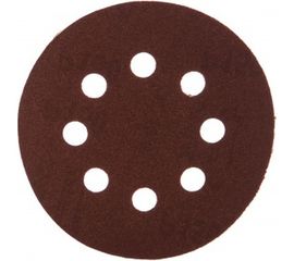 Круг шлифовальный (5 шт; 125 мм; P150; 8 отв.) MOS 39837М 