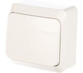 Одноклавишный выключатель Schneider Electric ОП Этюд 10А IP20 белый BA10-001B 