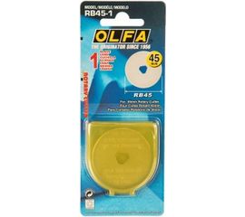 Лезвие круглое для ножей RTY-2/G, RTY-2/DX, 45-C (45х0.3 мм) OLFA OL-RB45-1 